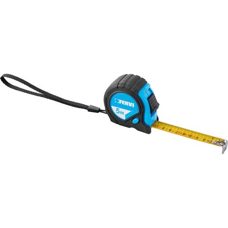 Flessometro con freno 5mt Fervi f805