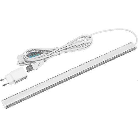 Barre lumineuse LED sous meuble 25-26 pouces, 5 W, 450 lm, intensité variable, 3 couleurs de lumière blanc chaud (1/4)
