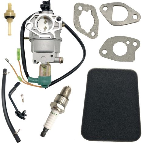 3800W 3500W 4750 Carburetor + Gasket + Spark Plug and other kits 188 Manual with valve 505-020 (1/4)