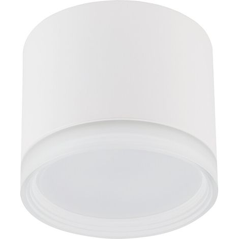 Spot plafond tube métal blanc Nowodvorski SILBA GX53 (1/5)