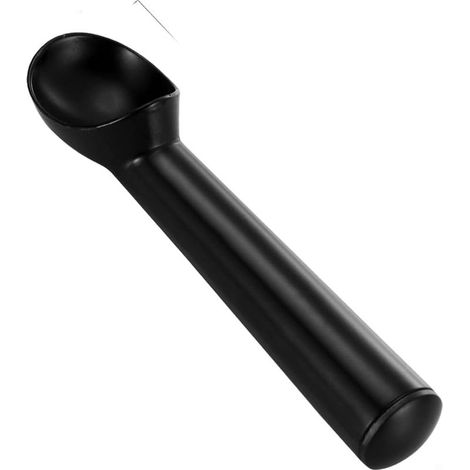 Cuillère à Glace Alliage Aluminium 18.5cm Antiadhésive(Black) (1/5)