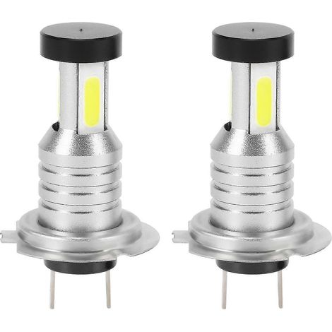 Kit de 2 ampoules LED H7 pour phares, feux de croisement/route, 100 W, 30 000 lm, 6 000 K, blanc (1/5)