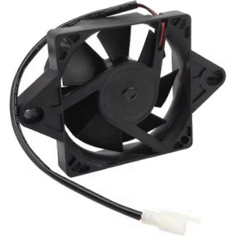 Ventilateur de refroidissement 12 V 15 W pour motos, quads et karts 150 cc, 200 cc et 250 cc. (1/5)