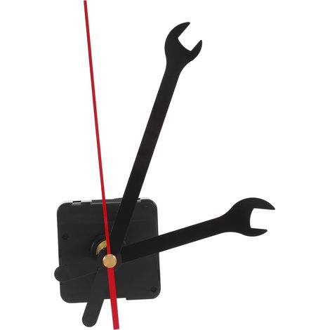 Kit Mouvement Horloge Murale Silencieux DIY avec Aiguilles Mécanisme De Remplacement 2.17 Pouces pour Maison Bureau École Moteur Horloge À Court (1/5)