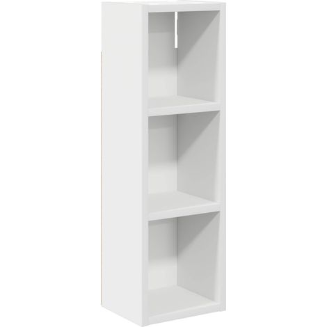 vidaXL  Bathroom Wall Cabinet  White 20 x 16 x 62.5 cm Engineered wood