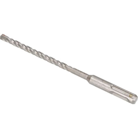 KOTARBAU® Kotarbau® Foret Beton Sds Plus 6x160mm - Meche Beton avec Pointe en Carbure Foret Béton - Foret Perforateur - Foret Hélicoïdal Pour Pierre Kvs - en Acier 40Cr - Argent