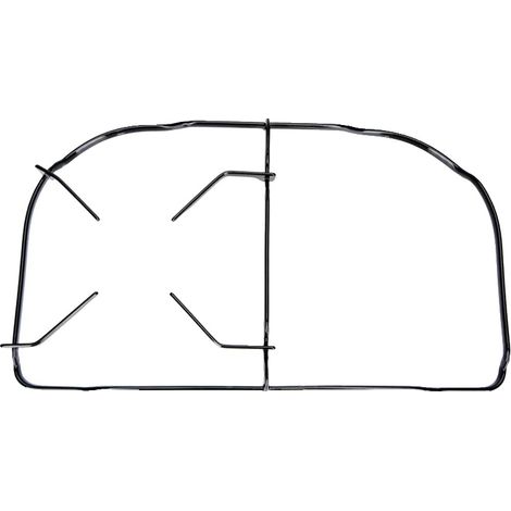 Parrilla de gas, 450 mm x 260 mm, compatible con configuraciones estándar, construcción de acero inoxidable, fácil instalación, diseño duradero.