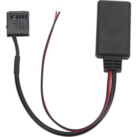 Câble audio AUX autoradio 12 broches compatible avec Ford Focus et Ford Mondeo, adaptateur audio Bluetooth sans fil de remplacement 6000CD. (1/5)