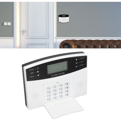Système d'alarme antivol 4G pour la maison et les commerces, avec notification à distance via Wi-Fi et téléphone portable. Compatible AC100-240V (norme européenne). (1/5)