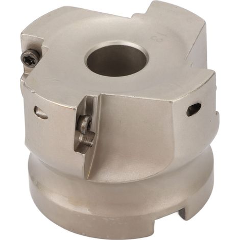 4-schneidiger Planfräser, hochharter 40Cr-Kopf, oxidationsbeständig, CNC-Fräser für die Metallbearbeitung (1/5)