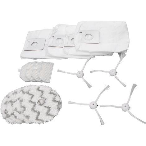 Ensemble Brosse Latérale, Filtre et Sac à Poussière pour Robot Aspirateur Roidmi EVA SDJ06RM (1/5)