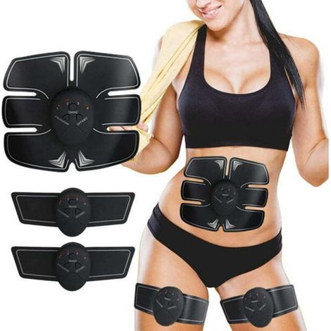 [LLC] Stimulateur musculaire intelligent EMS pour abdominaux, entraînement électrique de musculation et fitness pour le renforcement des abdominaux, des bras et des hanches.-AquaForge (1/5)