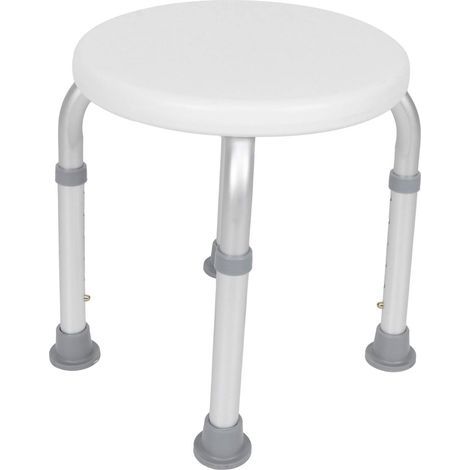 Accessoires de Salle de Bain Tabouret de Douche léger réglable et antidérapant Chaise de Bain Personnes âgées pour Un Tabouret à LangerTabouret de Bar (1/5)