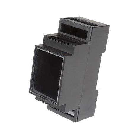 Carcasa para montaje en carril din con orificios de ventilación - 2 módulos (1/3)