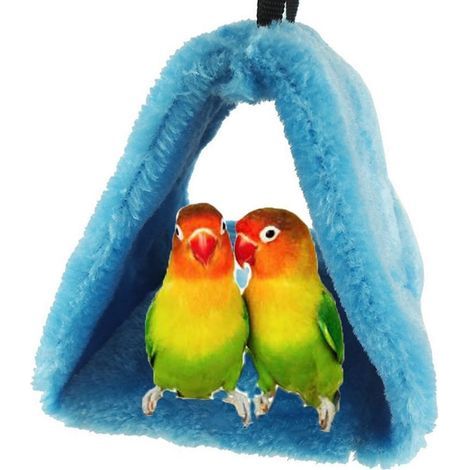 Hiver Chaud Bird Nest Maison Refuge pour Parrot Perruche Perruche calopsitte Amazones cacatoès canari inséparables Finch Cage Jouet (1/5)