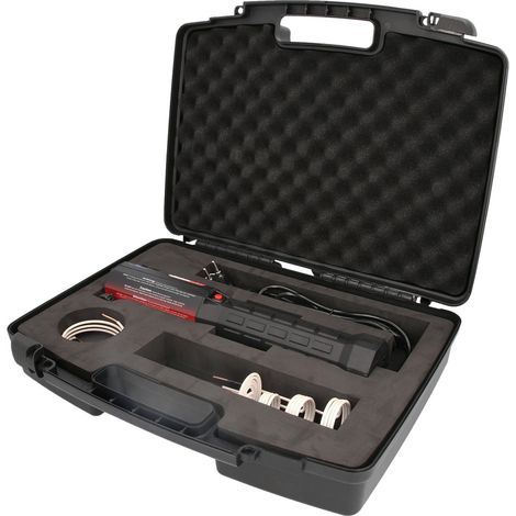 KS Tools 500.8480 Kit Pistola termica ad induzione con accessori, 6 pz (1/4)