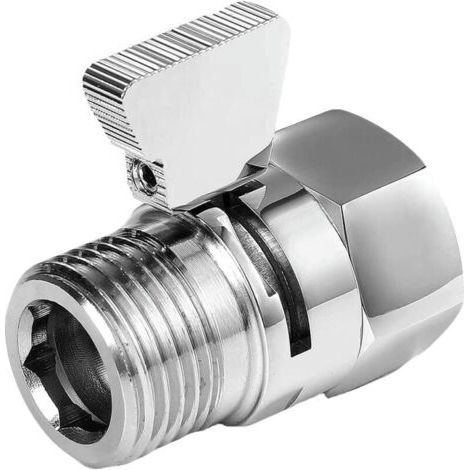 Stop Douche. Vanne d’Arrêt pour Pommeau de Douche Avec Interrupteu. Vanne d'Arrêt de Pommeau de Doucher. Valve de Pommeau de Douche. pour Pommes de Douche. Douchettes à Main. Bras de Douche (1/5)