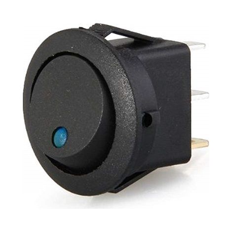 Interruptor de encendido para coche con indicador LED Negro 20 A (1/3)