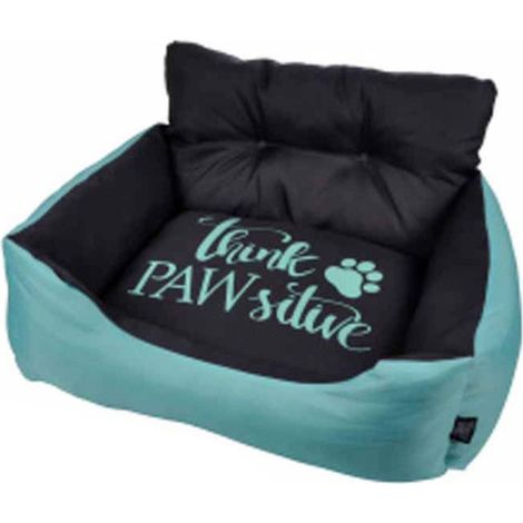 Lot de 2 Paniers Chien & Chat "Paw" 60cm Menthe