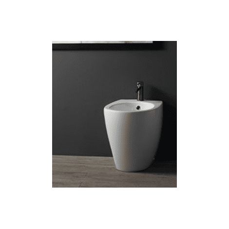 Bidet scarico universale filo muro aida venduto senza brida, rubinetto, fissaggi