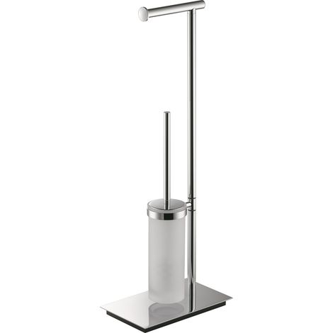 COLOMBO DESIGN Square piantana zona wc/bidet cromato codice prod: B99040CR (1/4)