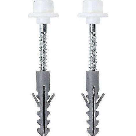 Support de fixation pour chauffe-eau avec écrou en nylon, 10 mm x 74 mm (1/4)