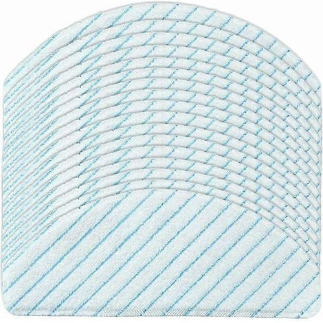 Lot de 50 lingettes de nettoyage jetables solides pour robots nettoyeurs Ecovacs Deebot Ozmo N8 Pro+/T8 Max/T9 AIVI/T8+/N8 Pro/T8 AIVI/N8/T9+, pièces détachées pour robots nettoyeurs (1/4)