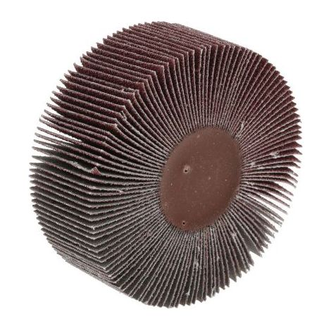 Meule abrasive, Dia. 80mm 3M, grain P60, Oxyde d'aluminium, 9500tr/min ( Prix pour 1 )