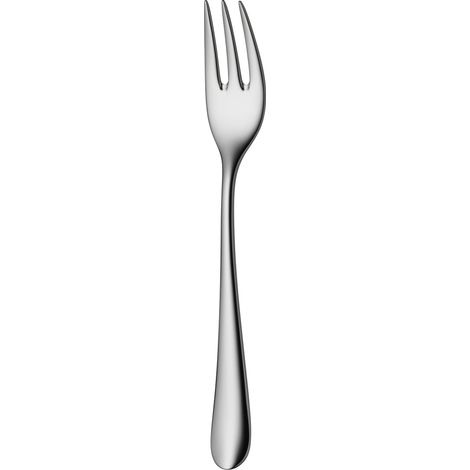 Fourchette à gâteau 15,7 cm, en acier inoxydable poli, résistante aux rayures, va au lave-vaisselle (1/4)