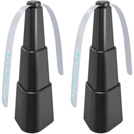 Ventilateurs anti-mouches, lot de 4, protection sans douleur, idéal pour repas, pique-niques et intérieur (1/3)