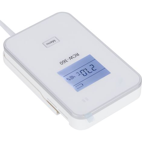 Thermomètre hygromètre sans fil RCW-360, enregistreur de température et d'humidité à distance pour serre (1/5)