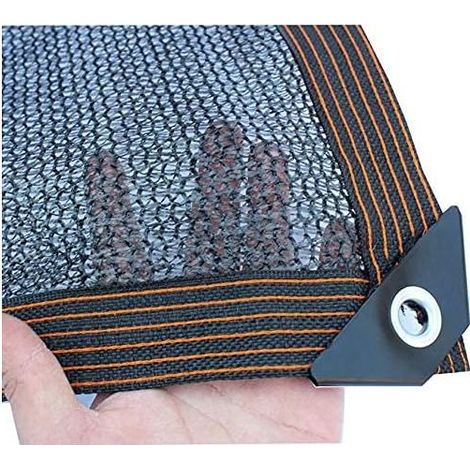 Garten-Schattennetz, 4 Stangen, 60-70% UV-beständig, mit Ösen, für Garten/Pflanzen/Gewächshaus/Scheune/Außenbereich/Innenhof/Dach, verstellbare Größe (3 x 4 m / 9,8 x 13,1 ft) (1/5)