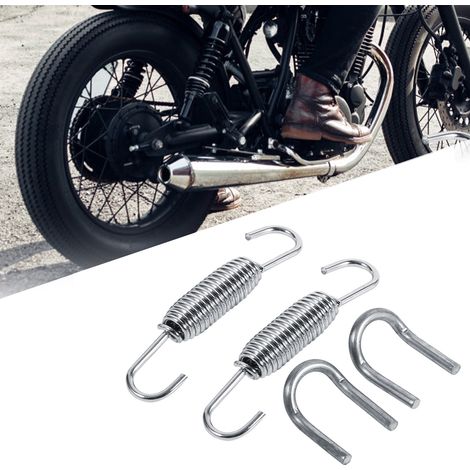Ressorts de tuyau d'échappement de moto (deux crochets inclus) à vendre (paire). (1/5)