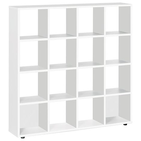 Bibliothèque Ineo 16 cases - Blanc - Maxiburo (1/4)