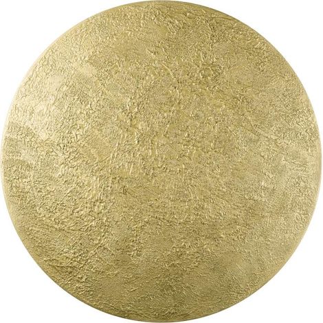 Abat-jour MANA 60 rond texture lune H : 22 cm or - SLV - 1008206