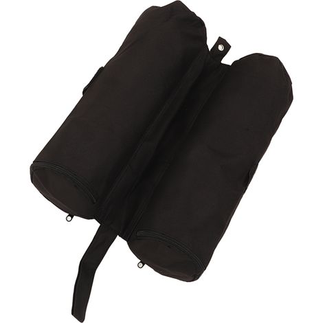 Sac de lestage pour tonnelle en tissu Oxford 600D résistant à l'usure et au vent, pour pieds de tente, noir (1/5)