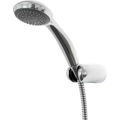 tecuro Wannenset Komfort-70 - mit Handbrause 1-strahlig, Brauseschlauch 125 cm, Wandhalter 5-fach verstellbar (1/5)