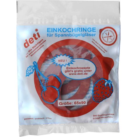 Einkochringe 65 x 90 Wein- und Obstverarbeitung