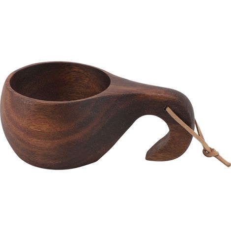 Mousseur à lait électrique pour les amateurs de thé bio - bois naturel de qualité, capacité 220ML, café crèmeux maison, filtre en maille fine intégré - durabilité garantie (1/5)