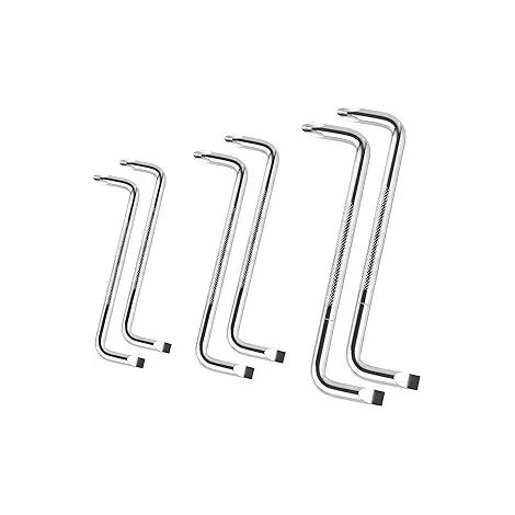 Tournevis coudé 3 pièces type S Z mini double usage cruciforme clé à vis dévissage visserie (1/4)