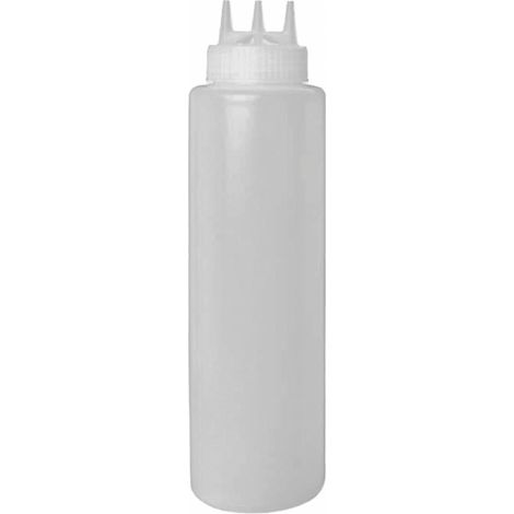 Bouteille à sauce - 3 becs verseurs - 1L - Casselin (1/2)