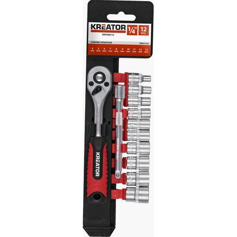 Scatola ad attacco 1/4 con bussole 12pcs Kreator (1/3)