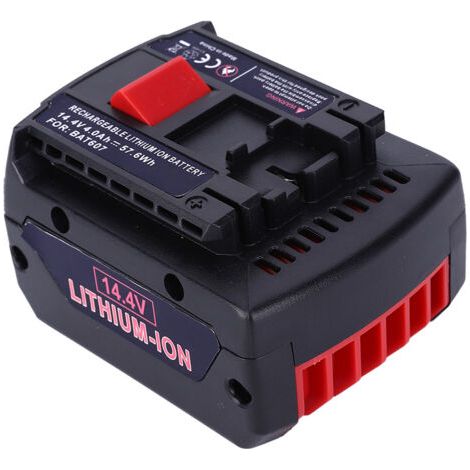 Batterie Lithium-Ion Rechargeable 14.4V 4000mAh pour Perceuse Visseuse Bosch Sans Fil (1/5)