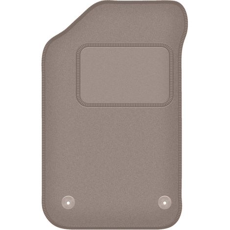 Alfombrilla de conductor beige para MG F/TF coupé, cabrio (2007-2011)
