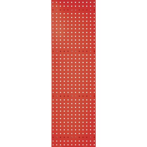 Panneau perforé l450xL1500mm rouge trafic. RAL 3020 RASTERPLAN