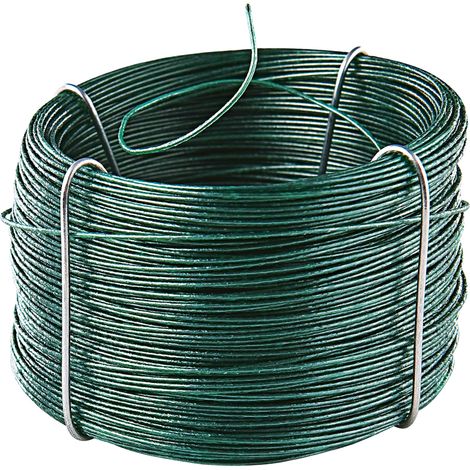 Rollo de alambre plastificado de 50 metros