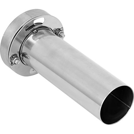 Silencieux d'échappement réglable amovible tête ronde pour voiture, silencieux de modification auto (3,5 pouces) (1/3)