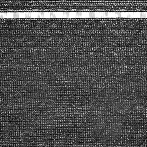 TENAX Coimbra Dark 1,50x50 m Grigio, Rete Tessuta Ombreggiante Frangivista a Schermatura Totale per Giardini e Recinzioni (1/4)