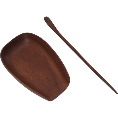 Teeservice aus Walnussholz, Teelöffel, Teetasse, chinesisches Gongfu-Teezubehör, Teeutensilien A (1/5)