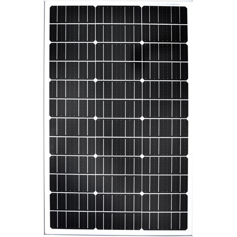 Jandei - Panel Solar 100W 18V monocristalino Módulo Fotovoltaico